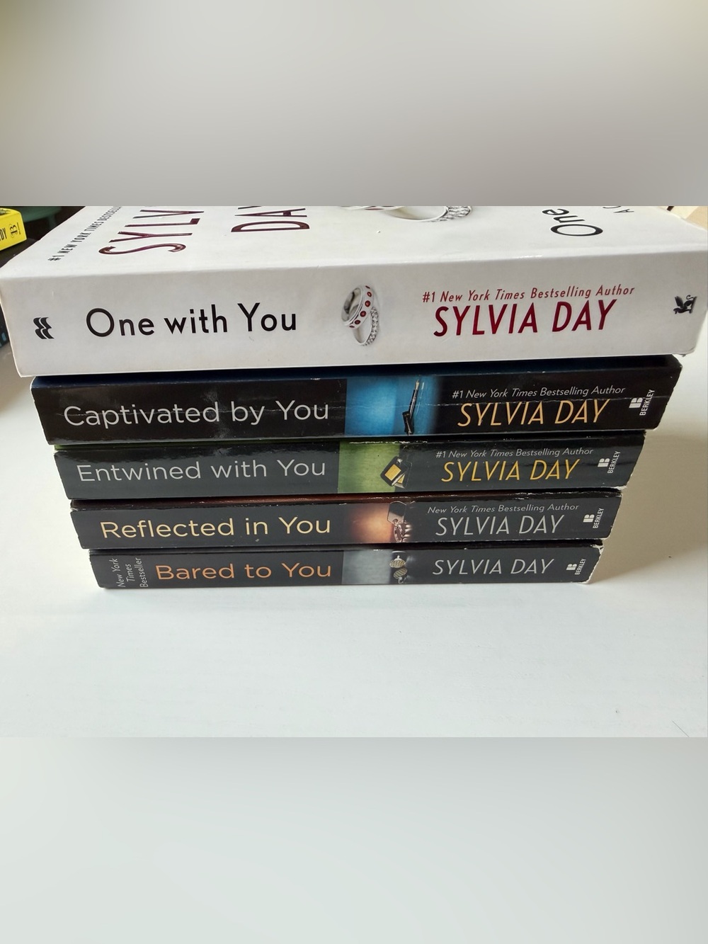 Full set of Crossfire Series -Sylvia Day - Dark Romance